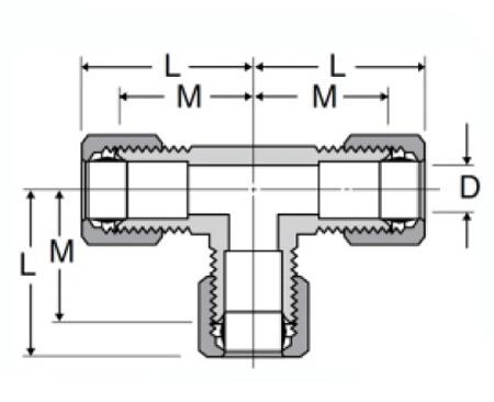 Forged Union Tee Compression fittings, Brass connectors, Brass Pipe Joint Fittings, Pneumatic Fittings, Air Fittings